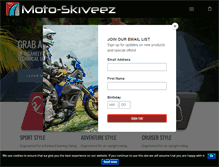 Tablet Screenshot of motoskiveez.com